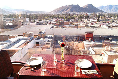 Restaurante Mirador Hotel San Jorge Saltillo Coahuila, México